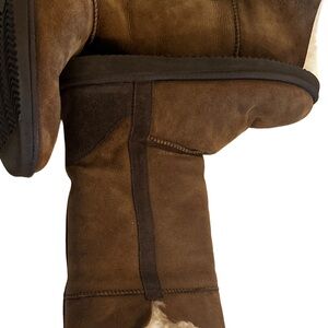 Brown Shearling Boots